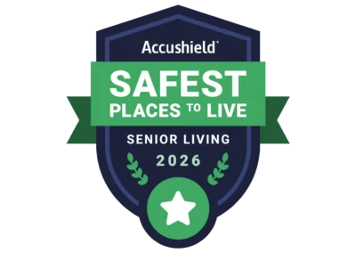 Charter Senior Living of Verona Recognized as Safest Places to Live™ for 2026
